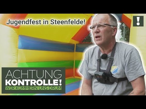 "Ich krieg 'ne Krise!" 🤪 Jugendfest und Hüpfburgen unter Zeitdruck! | Achtung Kontrolle