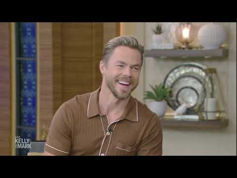 Derek Hough Gets Advice From Kelly and Mark About Working With His Wife