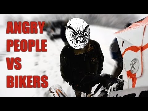ANGRY PEOPLE vs BIKERS -- The Best Compilation [2016] #20 {World Comedy}
