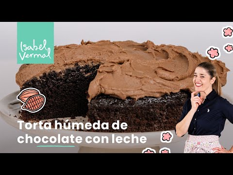 Moist milk chocolate cake