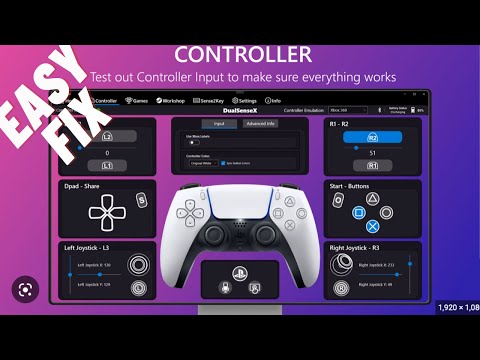How to Fix DSX not working PS5 Controller | How to Map Back Buttons PS5 Controller