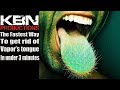 How to get rid of vapor's tongue in under 3 minutes!