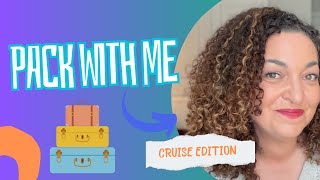 Pack with me for a 7 Day Caribbean Cruise! No More OVERPACKING!!