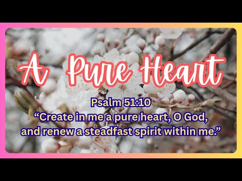 A Pure Heart (Cover) | Worship Songs| Heartystic Worship