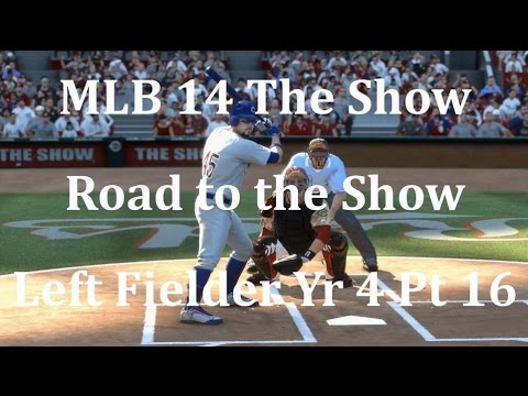 MLB 14 The Show (PS4) Road to the Show Left Fielder Yr 4 - Pt 16