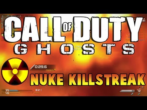Call of Duty: Ghosts - World's First NUKE! How to get COD Ghosts MOAB Killstreak (K.E.M. Strike)