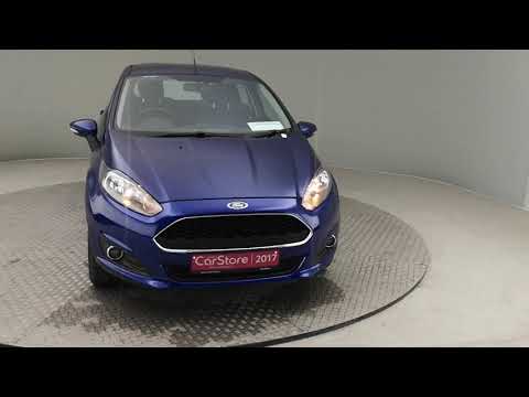 2017 Ford Fiesta Zetec 5 door 1.25 petrol- Finished in stunning impact Blue 171D39829