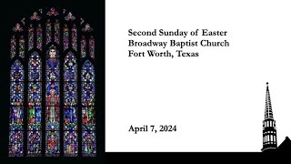 April 7, 2024 - Second Sunday of Easter