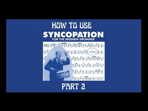 How to use Syncopation For The Modern Drummer PART 2