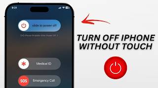 How To Turn Off Any iPhone Without Touch Screen Working!