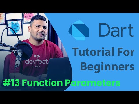 Function Parameters Named and Optional 13 Dart Programming Tutorial for Beginners