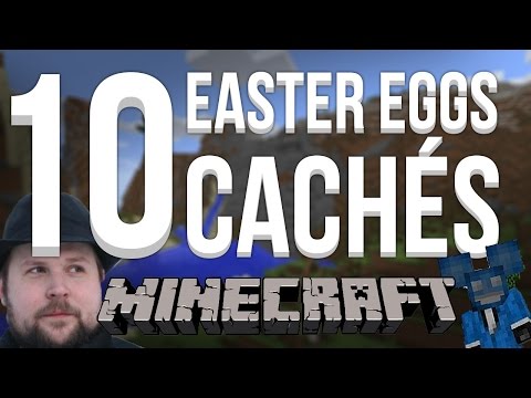 10 Easter Eggs and Hidden References!  - Minecraft