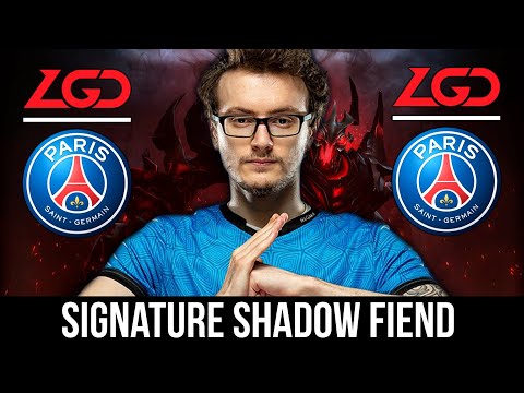 MIRACLE Signature Shadow Fiend vs PSG.LGD players
