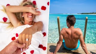 A Romantic Day in the Maldives
