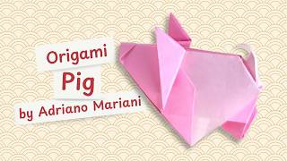 Easy Origami Pig Tutorial 🐷 Step-by-Step Instructions [Adriano Mariani]