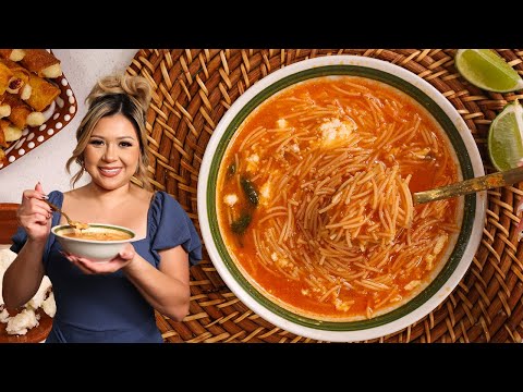 How to make a Classic SOPITA DE FIDEO Mexican Soup
