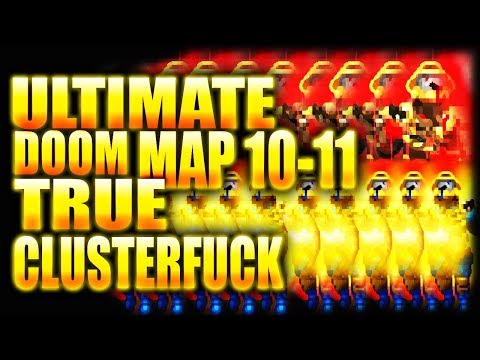 HARDEST MAP YET?! | Ultimate Doom Map 10-11 | Complex Doom/LCA/True Clusterf*ck