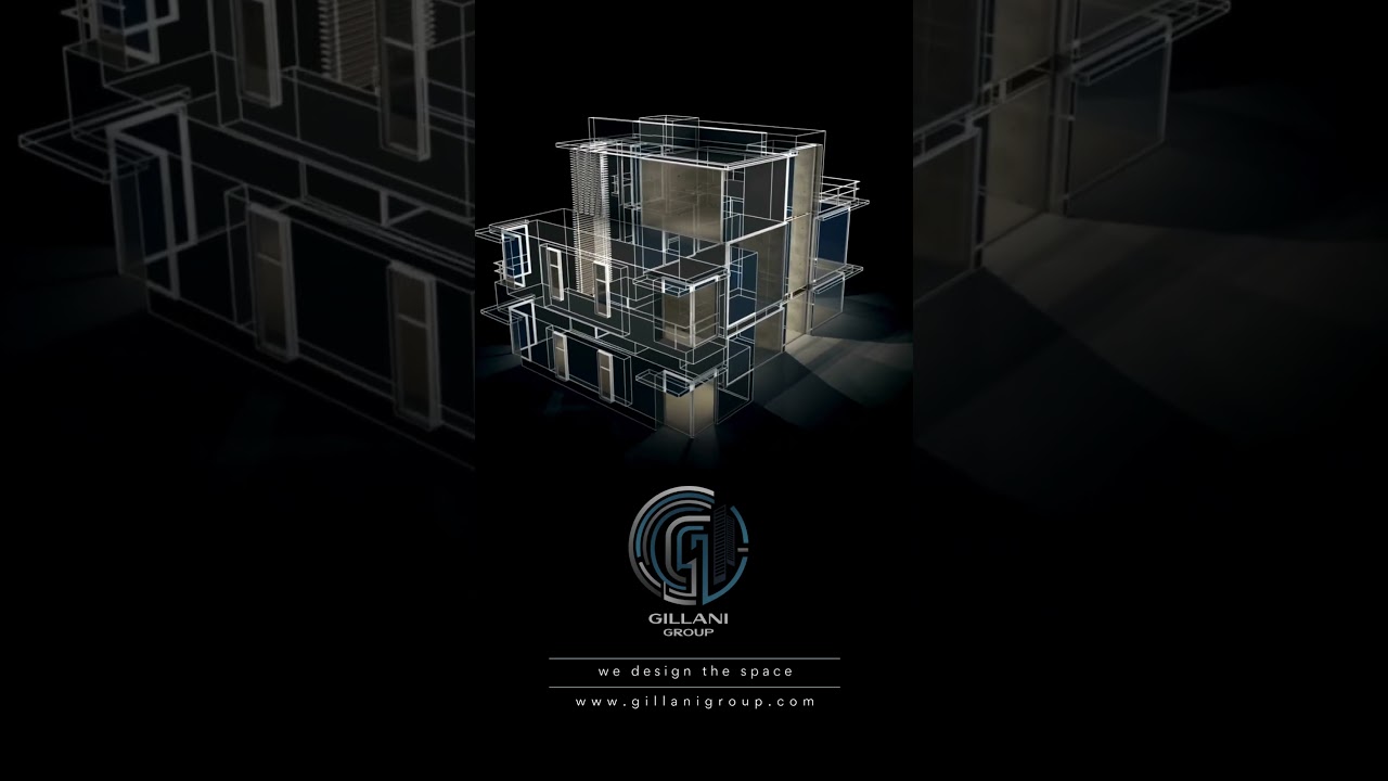 House 3D Modeling #GillaniGroup #civilengineering #3DModeling # Sketchup Modeling #Revit Modeling