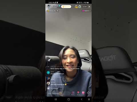 27/9/2022 (1) Ara Johari - Talk | TikTok LIVE