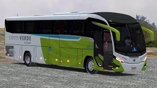 LANÇAMENTO BRABO! 🔥🚌 MARCOPOLO G8 1050 MERCEDÃO DA COSTA VERDE!