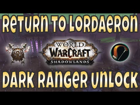 BECOMING A DARK RANGER - Calia Menethil Questline Longplay (WoW Shadowlands 9.2.5)