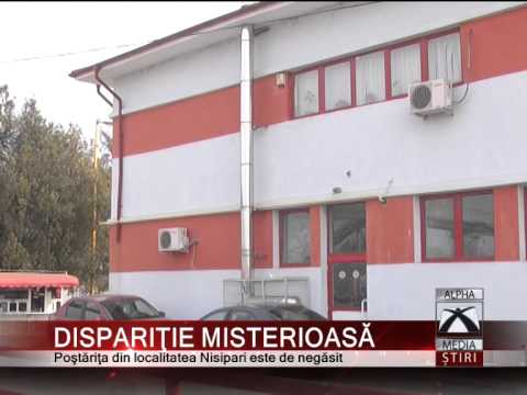 DISPARIŢIE MISTERIOASĂ