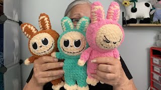 I Crocheted 3 Labubus and 17 Other Plushies Plus a Yarn Haul!!