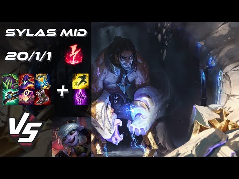 MID Sylas vs Tristana - NA Grandmaster Patch 14.12