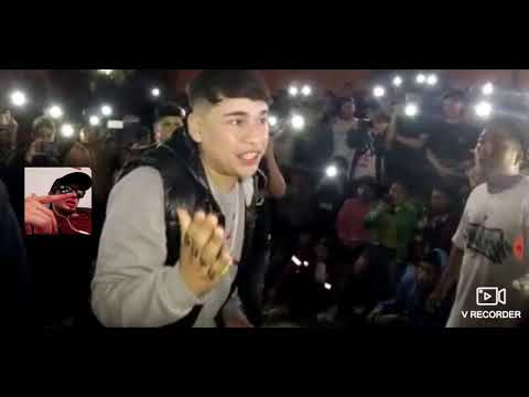 REACCIÓN FUSOK CAQUIÑA LOKO (Morbo team) VS OMEGA LIRIKO FAYER [Exhibición: Villa Salvaje]