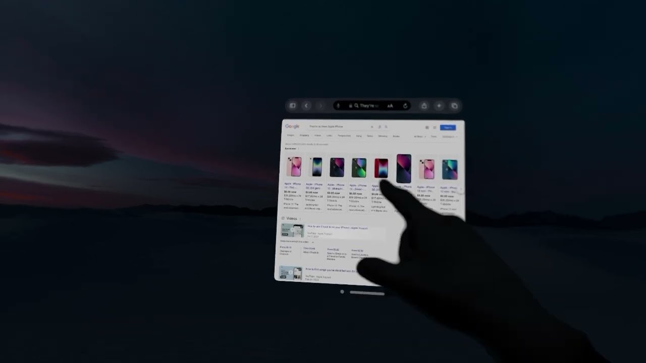 Tricky Eye and Hand Typing on Apple Vision Pro