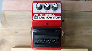 Video thumbnail for DOD FX55C Supra Distortion - Pedal Demo - Chunky! by J Batista