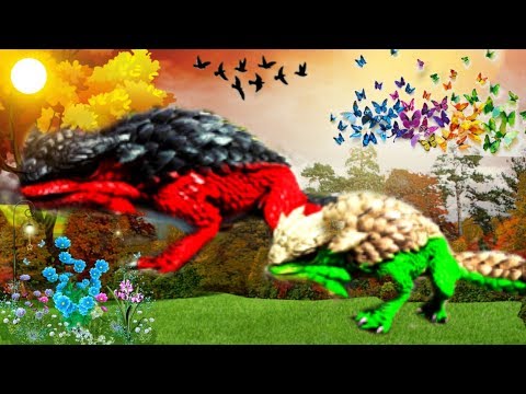 BEBÊ DRAGÃO ESPINHOSO PERDI O MEUS PAIS !DINOSSAURO -ARK SURVIVAL EVOLVED