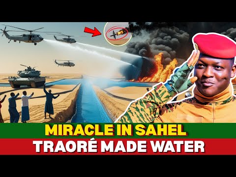 SHOCKING! Ibrahim Traoré Turns Salt Water Into a Desert Miracle