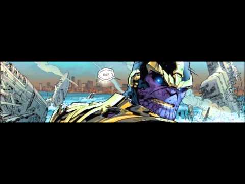 Thanos vs Black Bolt