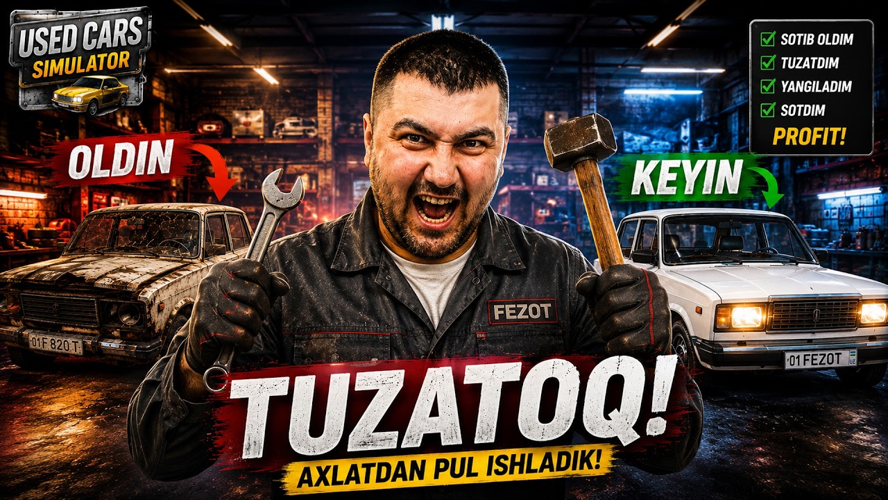 TUZATOQ! — USED CARS SIMULATOR #1