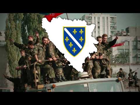 Bosnian wartime patriotic song - Zlatni ljiljani ponosne Bosne