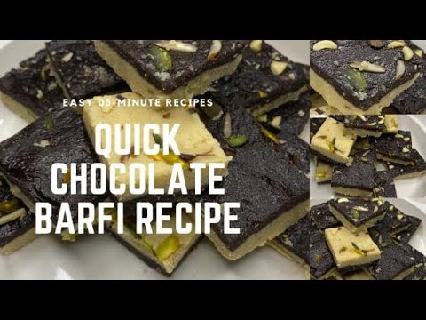Chocolate burfi recipe| Easy 5minutes Chocolate recipe| Diwali special recipe| Ojas kitchen#burfi