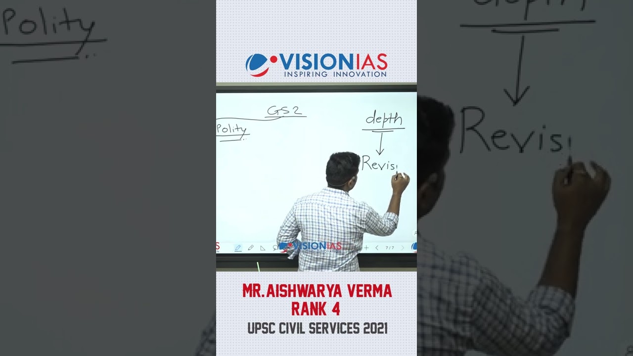TOPPERS ON GS MAINS| Mr. AISHWARYA VERMA, AIR 4, UPSC CIVIL SERVICES 2021| TIP #163