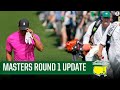 2022 Masters Round 1 UPDATE: Tiger Woods & Bryson DeChambeau | CBS Sports HQ