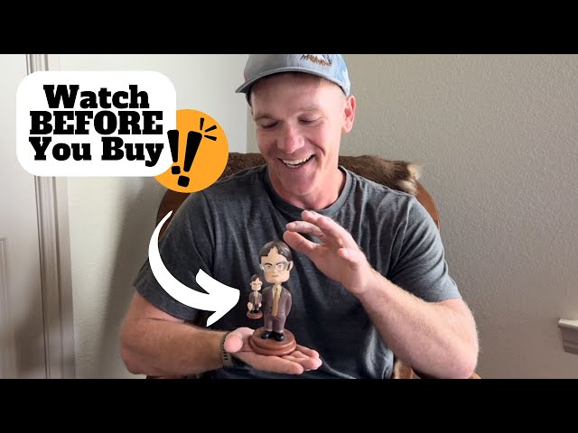 Vídeo relacionado con Surreal Entertainment The Office Double Dwight Bobblehead Collectible Figure | 5 Inches Tall