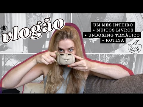 VLOGO: UM OUTUBRO TODO TEMTICO ??????? | Laura Brand