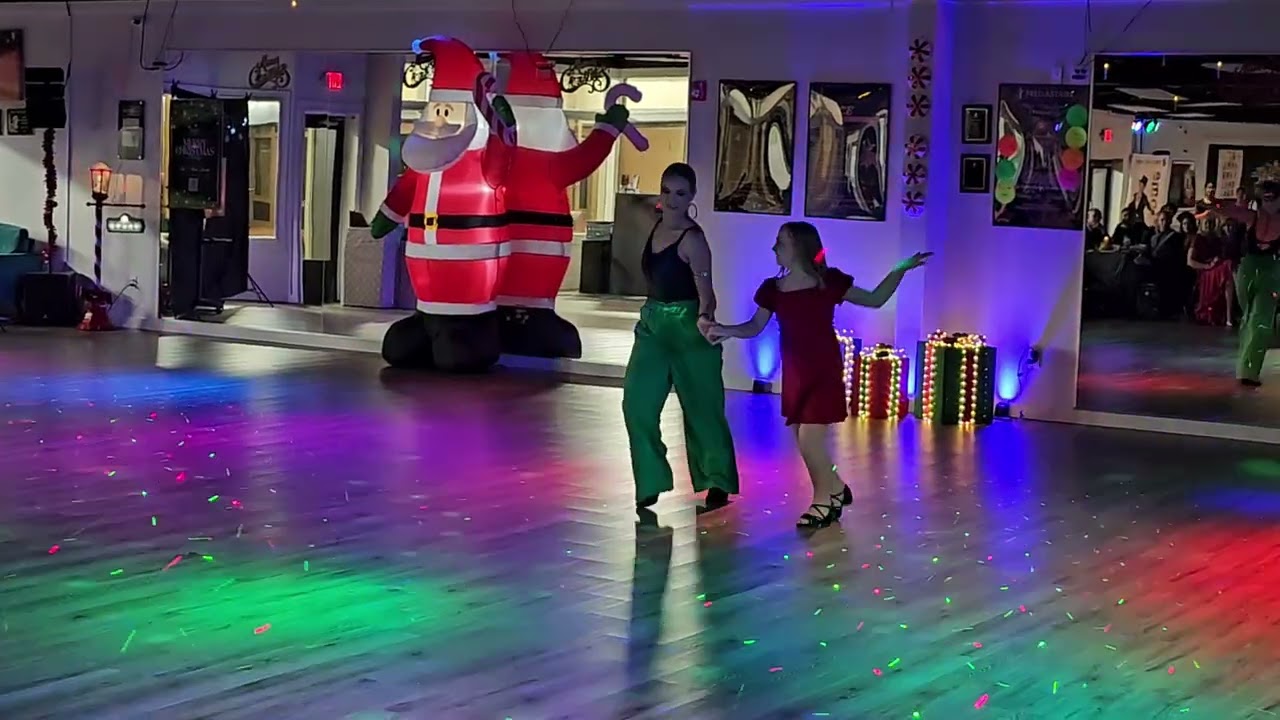 Chacha Show by Katelyn & Alina at our Christmas Party 2024