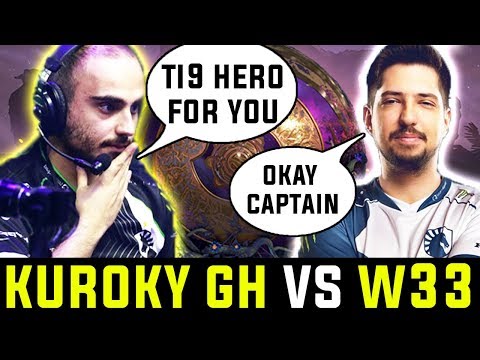 Even GH And Kuroky Couldnt Beat W33 When He Pick This Hero - Solo China server Rank dota 2