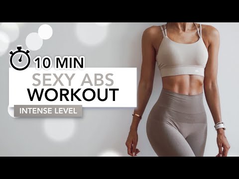 10 MIN SEXY ABS WORKOUT | Intense Core Exercises For Toned Abs & A Slim Waist | Eylem Abaci