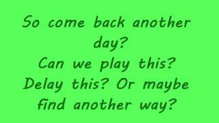 Don't Save Me By Sing It Loud (Lyrics)