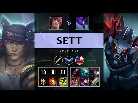 Sett Mid vs Kha'Zix - NA Diamond Patch 25.17
