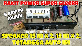 Download lagu Assemble a 2 channel 5 amp pure power supply, 15 in x 2, 12 in x 2, make the neighbors jealous mp3