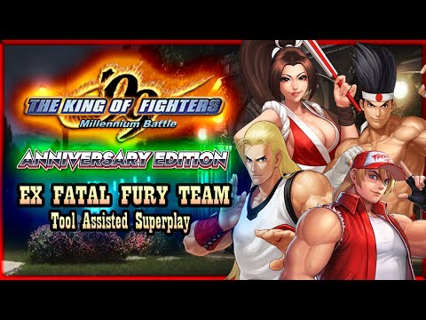 【TAS】THE KING OF FIGHTERS '99: ANNIVERSARY EDITION - EX FATAL FURY TEAM \ TERRY \ ANDY \ JOE \ MAI