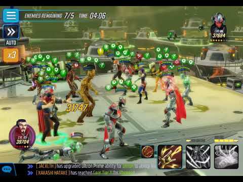 MSF Arena: Using Dr Strange with Guardians and Ultron to counter Ultron - X-Men - Captain Marvel