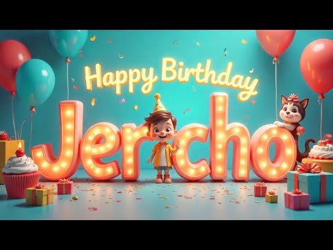 Happy Birthday, Jericho! 🎉🎂 A Special Unique Birthday Song Made Just For You! #birthdaysongwithnames